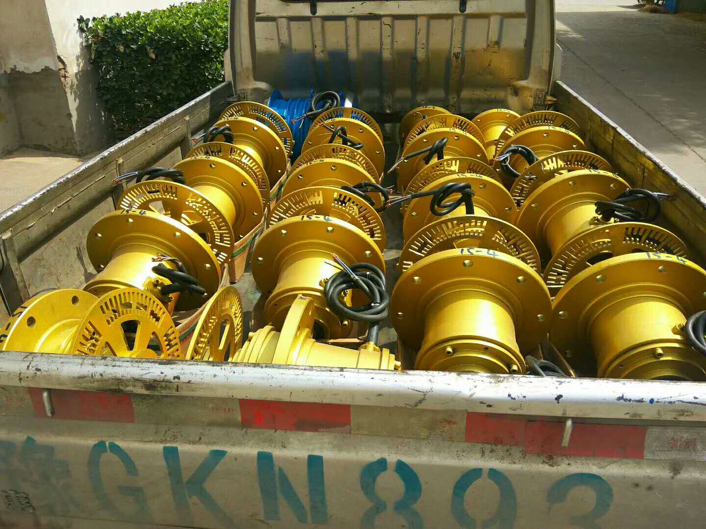 科耐振動電機(jī)發(fā)貨現(xiàn)場，持續(xù)發(fā)貨中，質(zhì)量保證